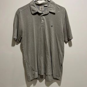 Volcom button up polo shirt